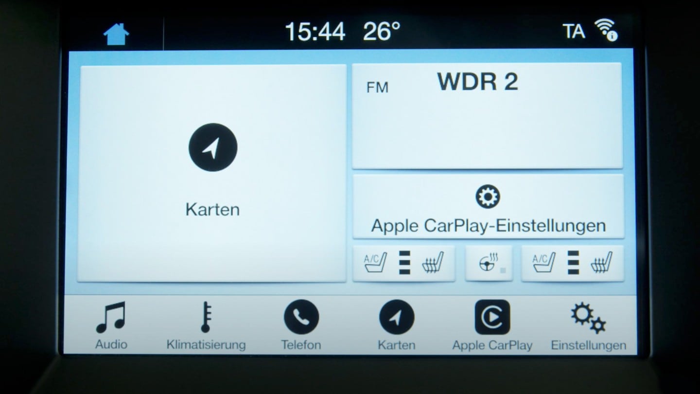 Ford SYNC 3 Apple CarPlay