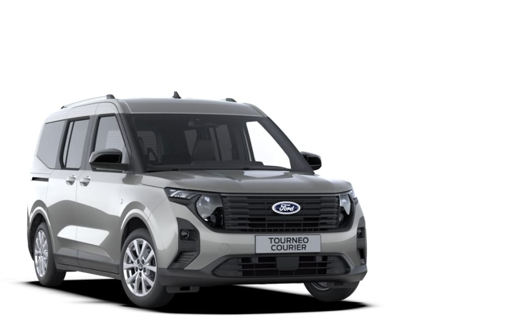 Front view of the all-new Ford Tourneo Courier.