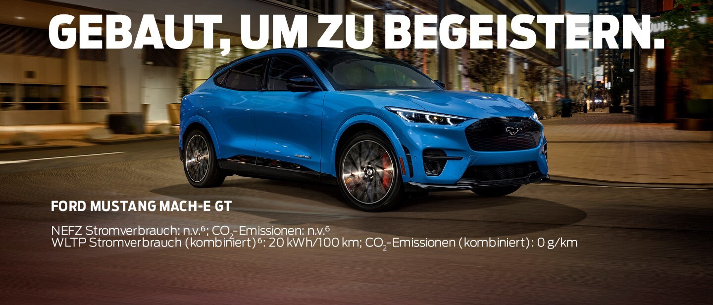 Ford Mustang Mach E Vollelektrisches Suv Ford De