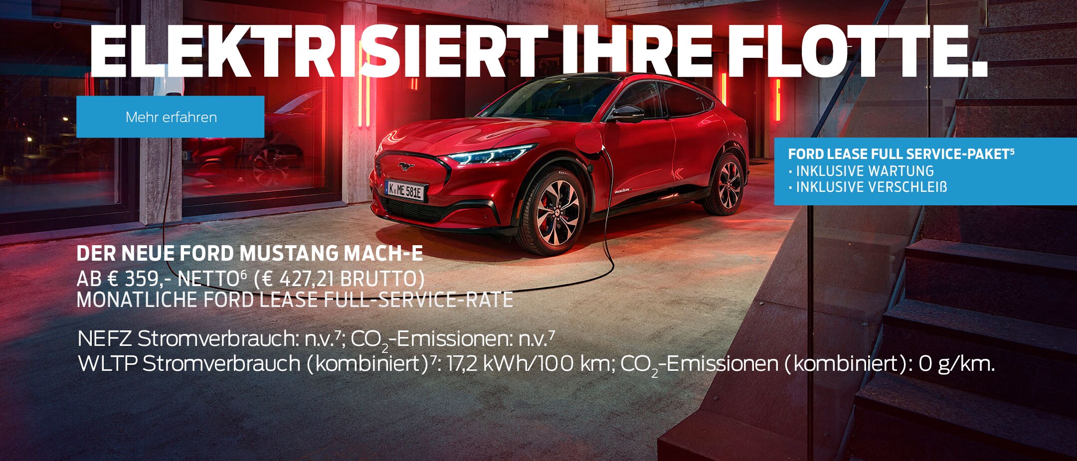 Der Neue Ford Mustang Mach E Vollelektrisches Suv Ford De