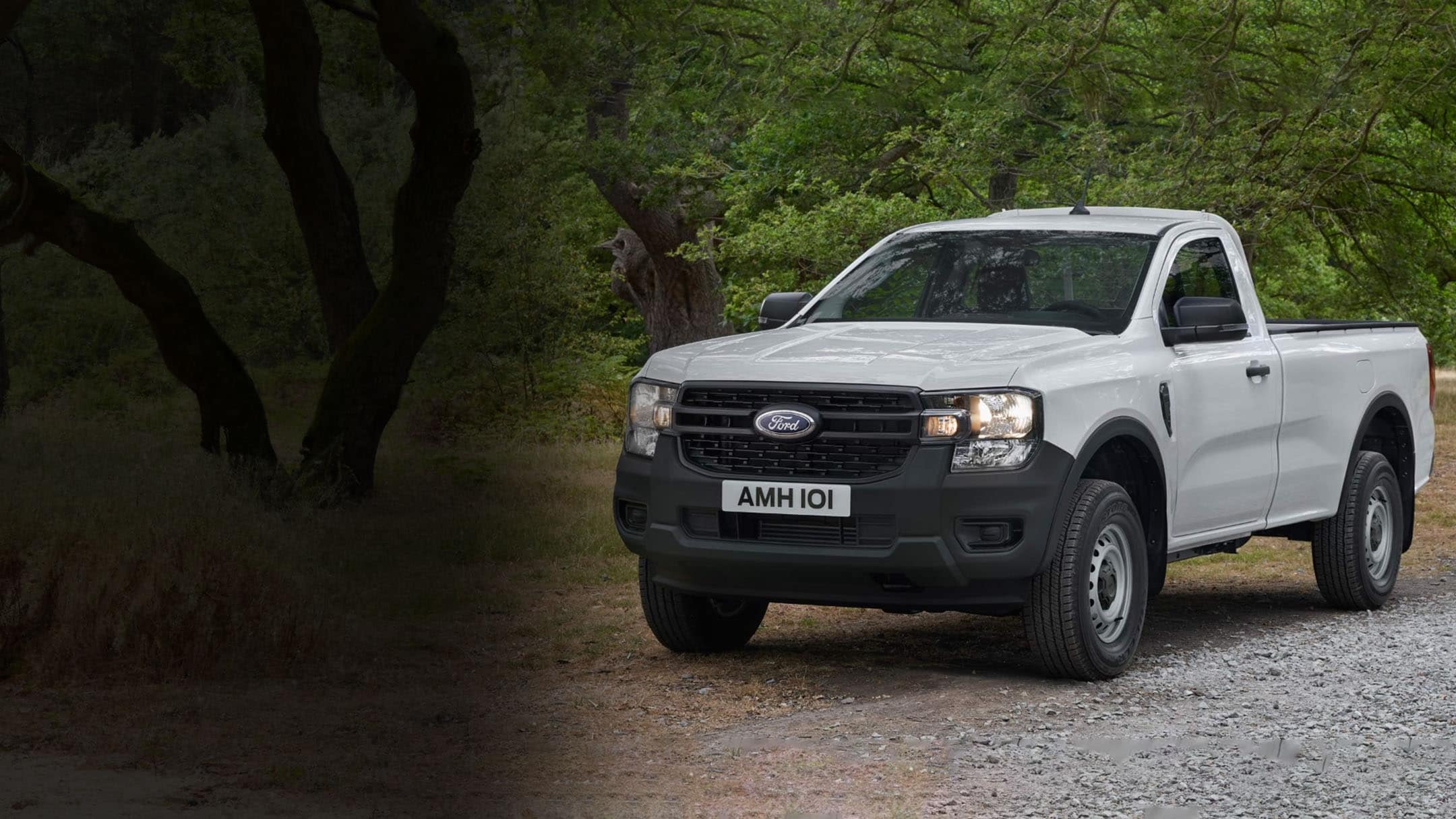 All-New Ford Ranger driving along country road