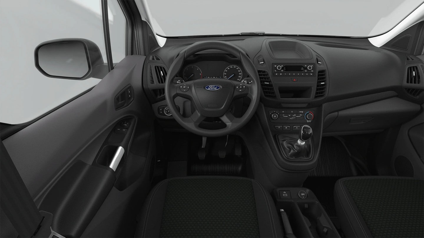 Ford Transit Connect Innenraumansicht Detail Blick von Fahrersitz