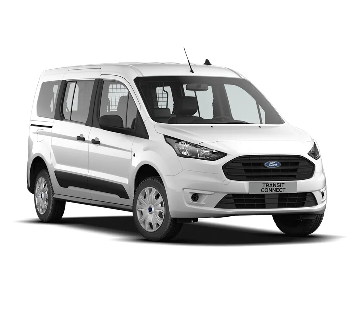 Ford Transit Connect L2 weiß ¾-Frontansicht