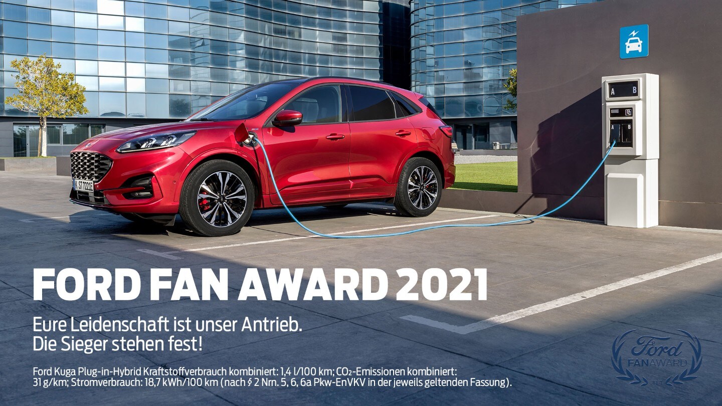 Ford Fan Award 2021 Red Kuga