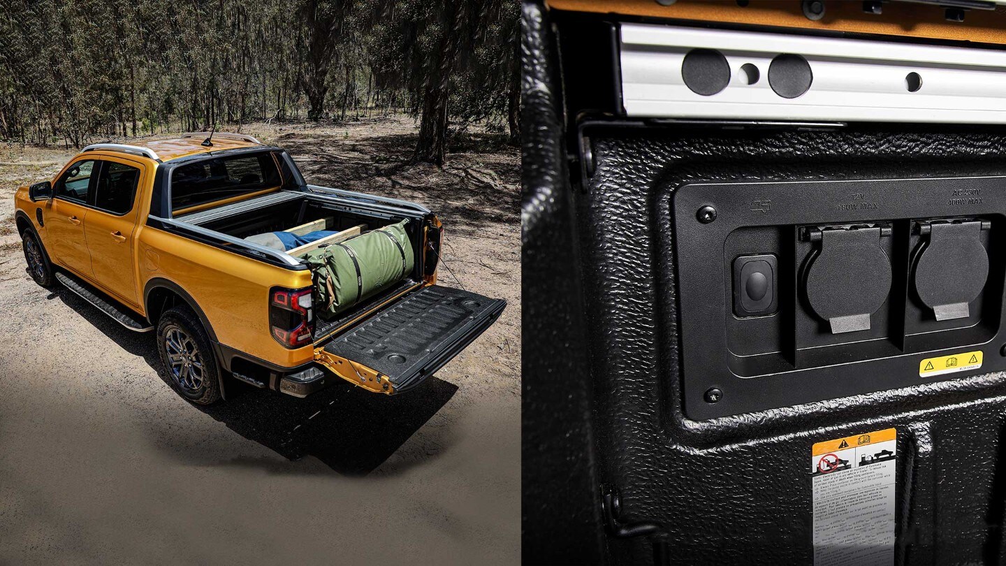 Neuer Ford Ranger collage