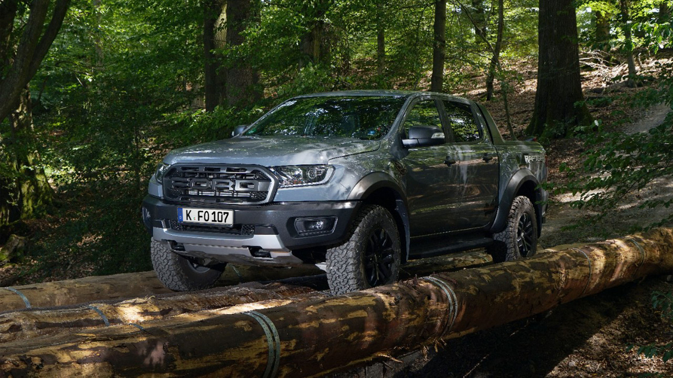 Ford Ranger in forrest