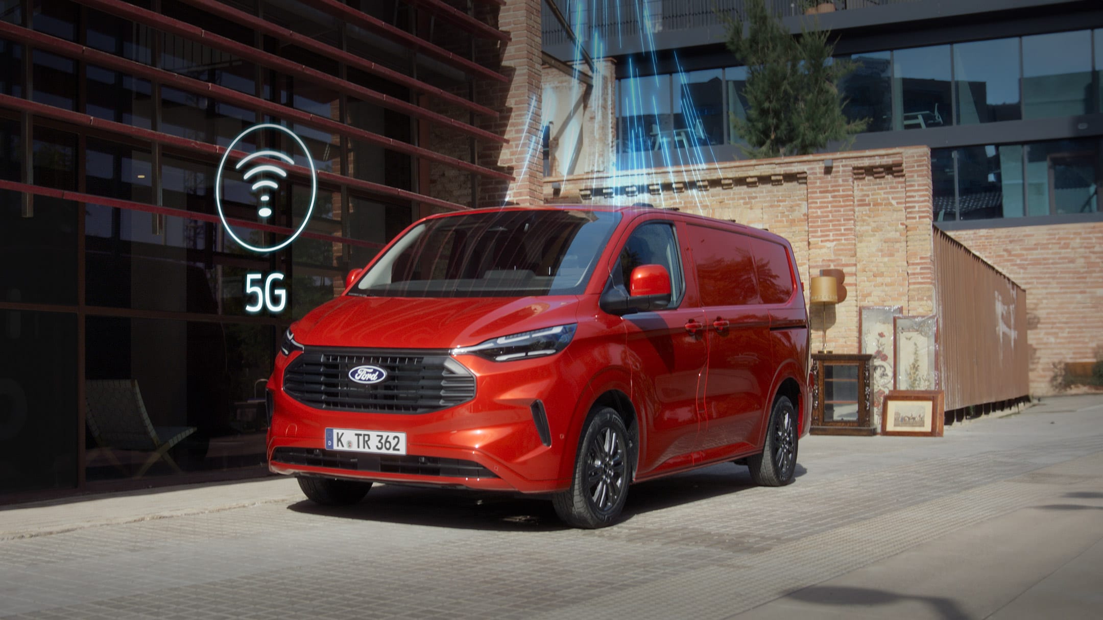 Ford Transit Custom 5G Konnektivität