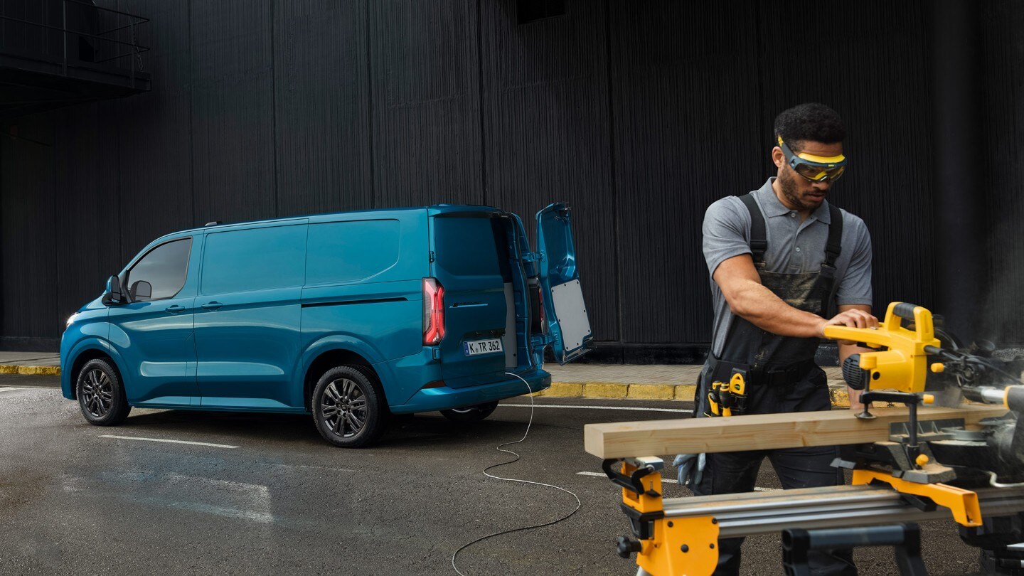 Ford Transit Custom mit FordPass Pro App