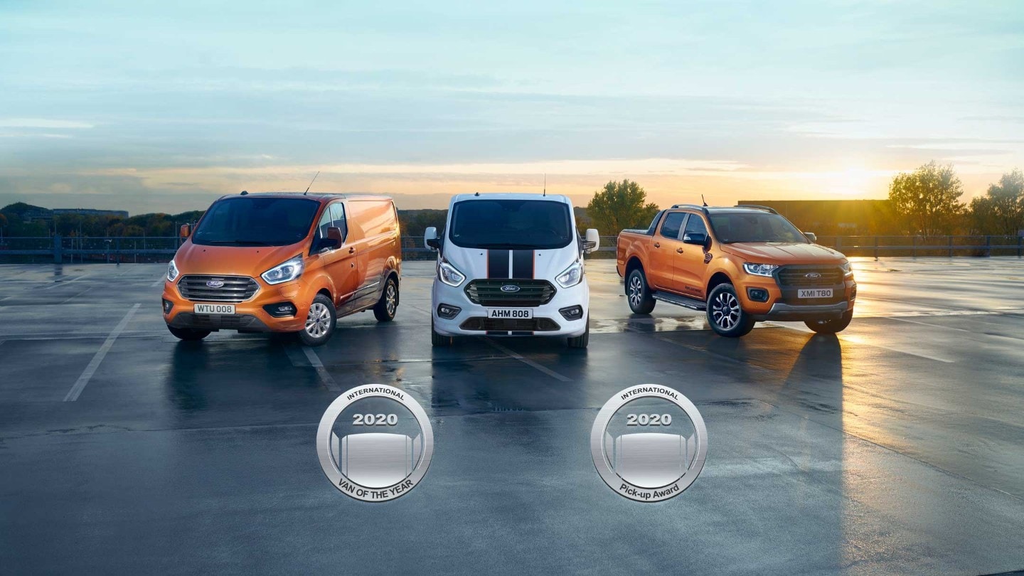 Ford-Range mit IVOTY und IPUA 2020-Gewinnern