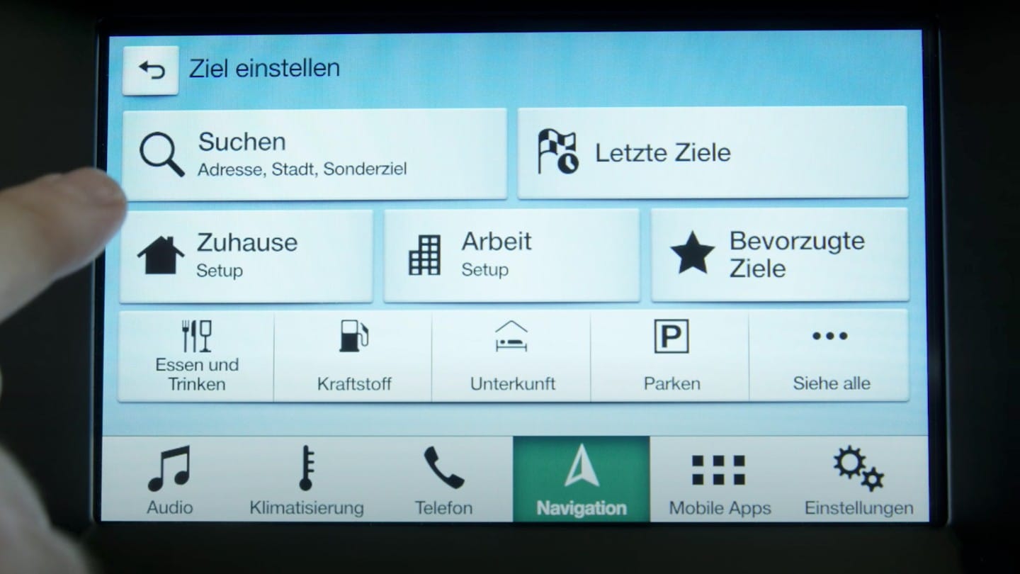 Ford SYNC 3 Navigation