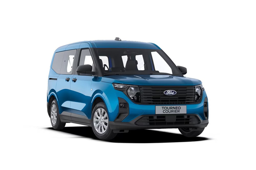 Frontansicht des neuen Tourneo Courier.