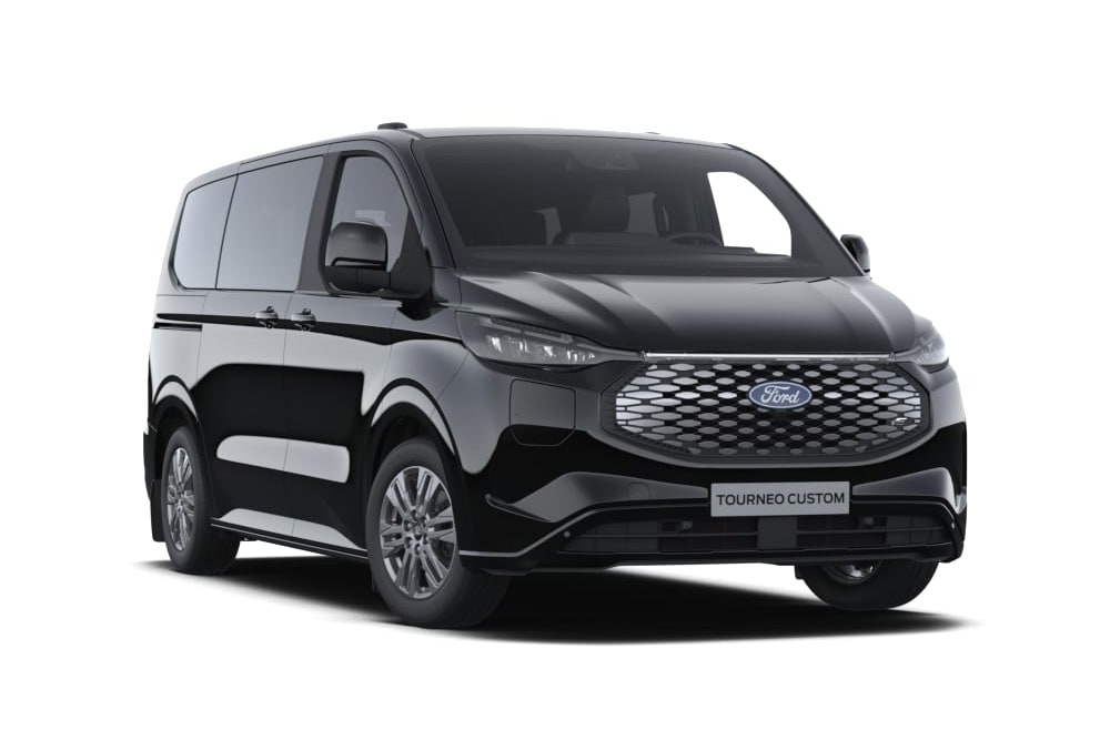 Frontansicht des neuen Tourneo Custom.