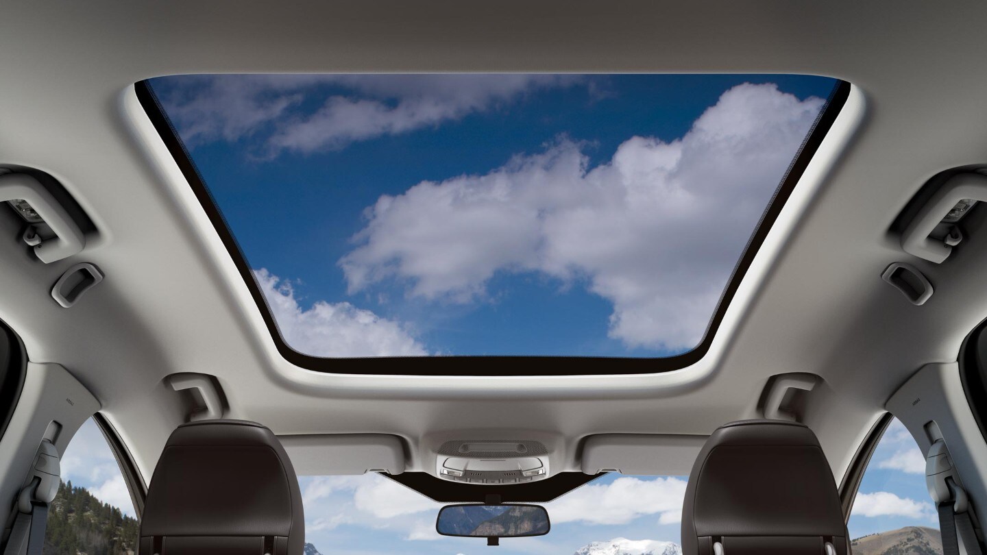 Ford S-MAX Hybrid Innenraum Nahaufnahme Panoramadach