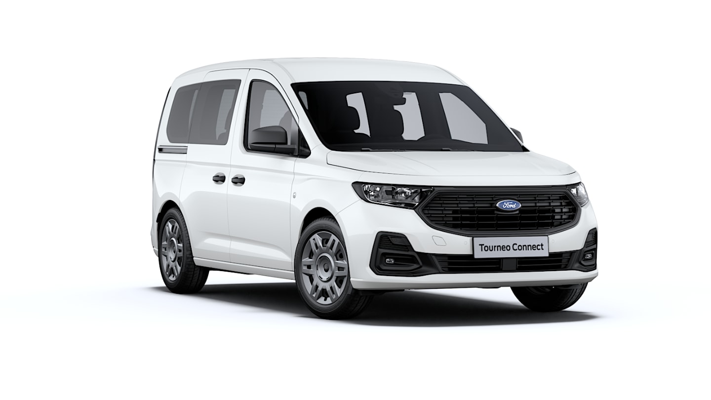 Ford Tourneo Connect Trend in Weiss ¾-Frontansicht