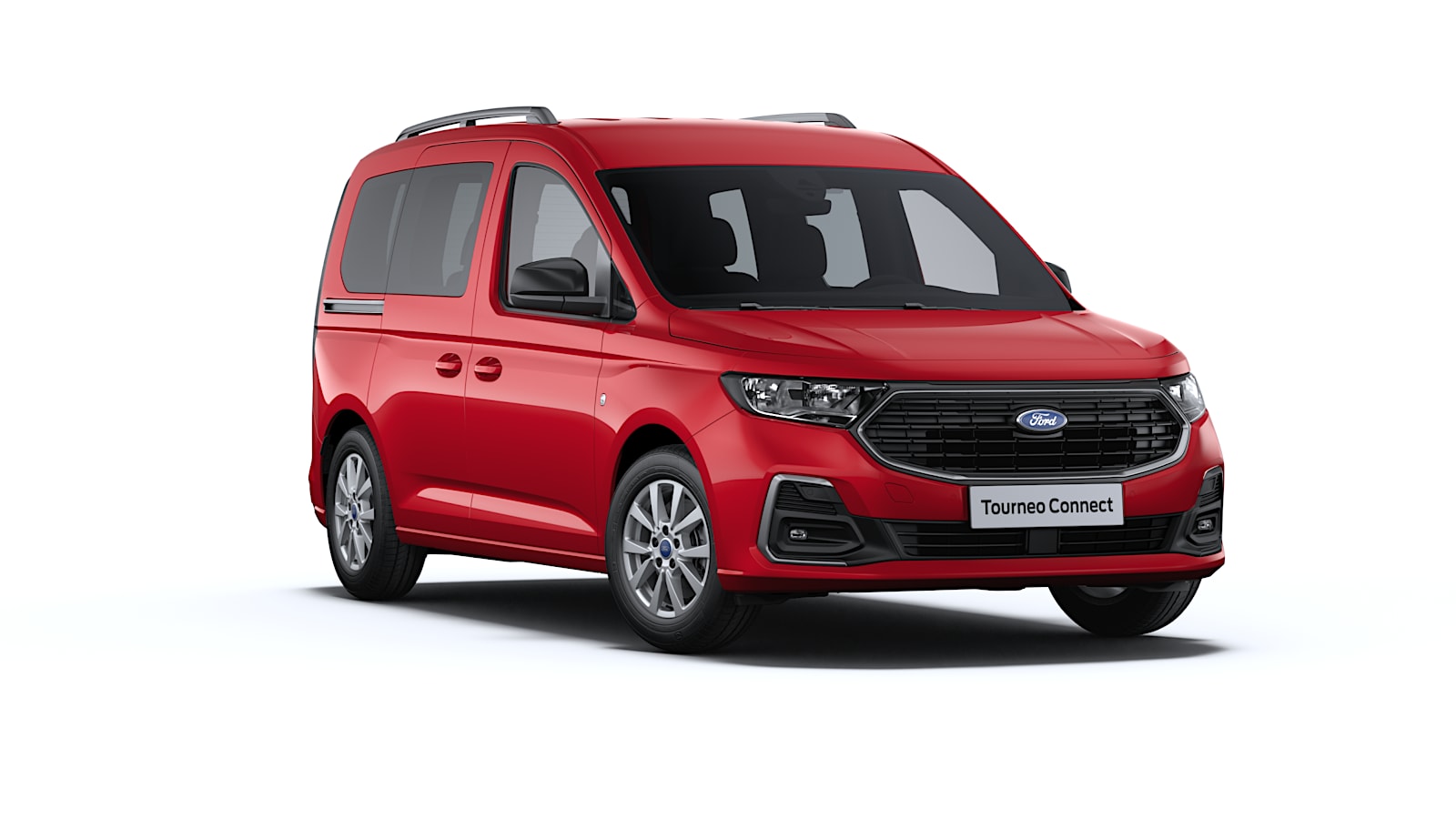 Ford Tourneo Connect in Rot ¾-Frontansicht