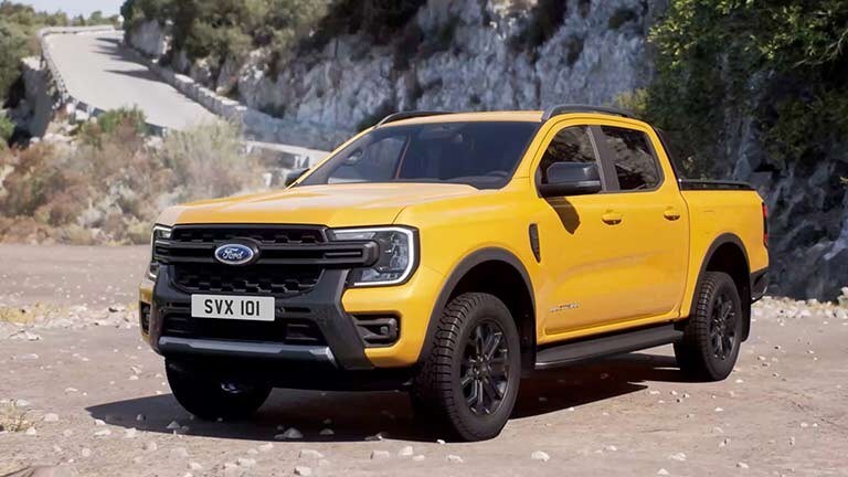 Ford Ranger Wildtrack exterior front angle