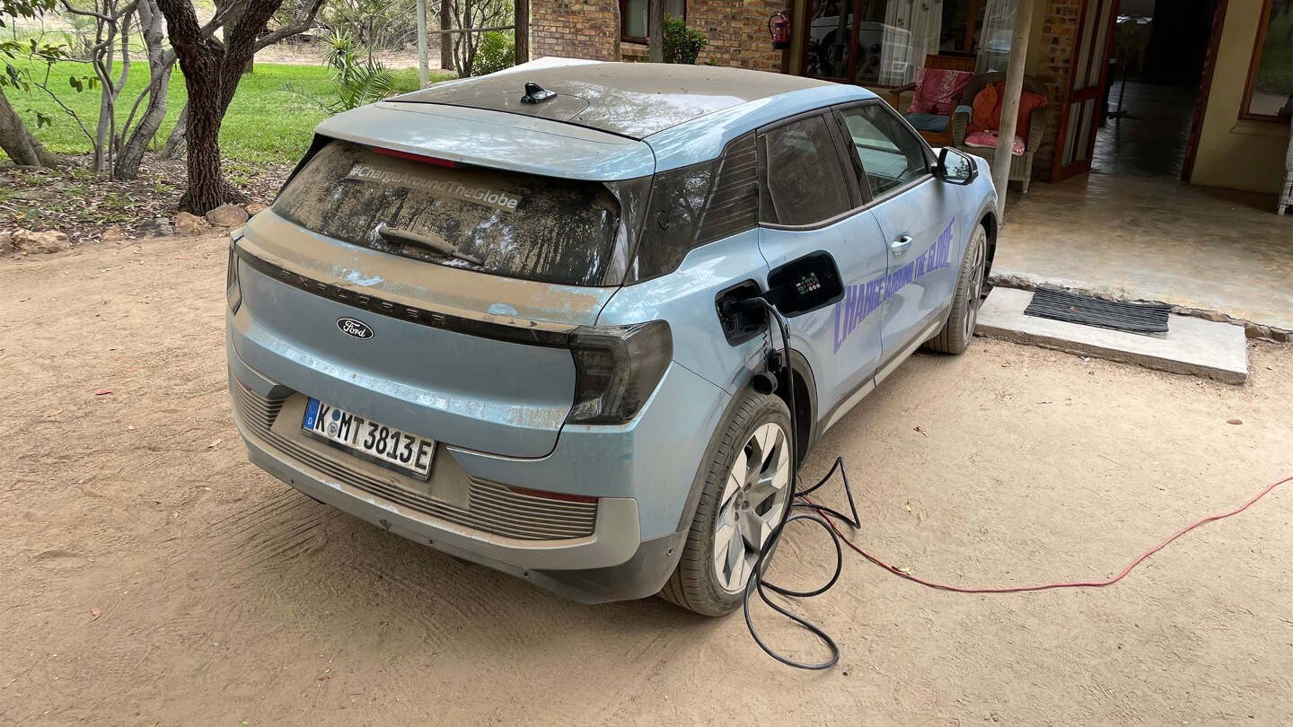 Eine Auszeit zum Aufladen (und ein schnelles Abwischen des Ford Explorers)