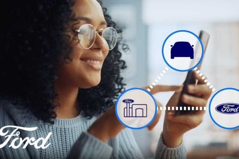 Darstellung von Ford App Funktionen