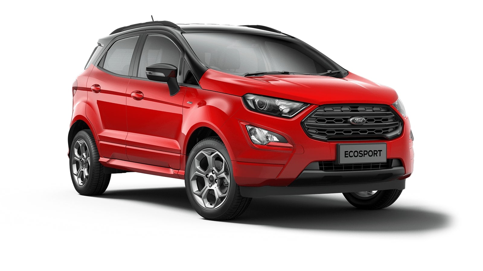 Ford EcoSport ST-Line in Rot