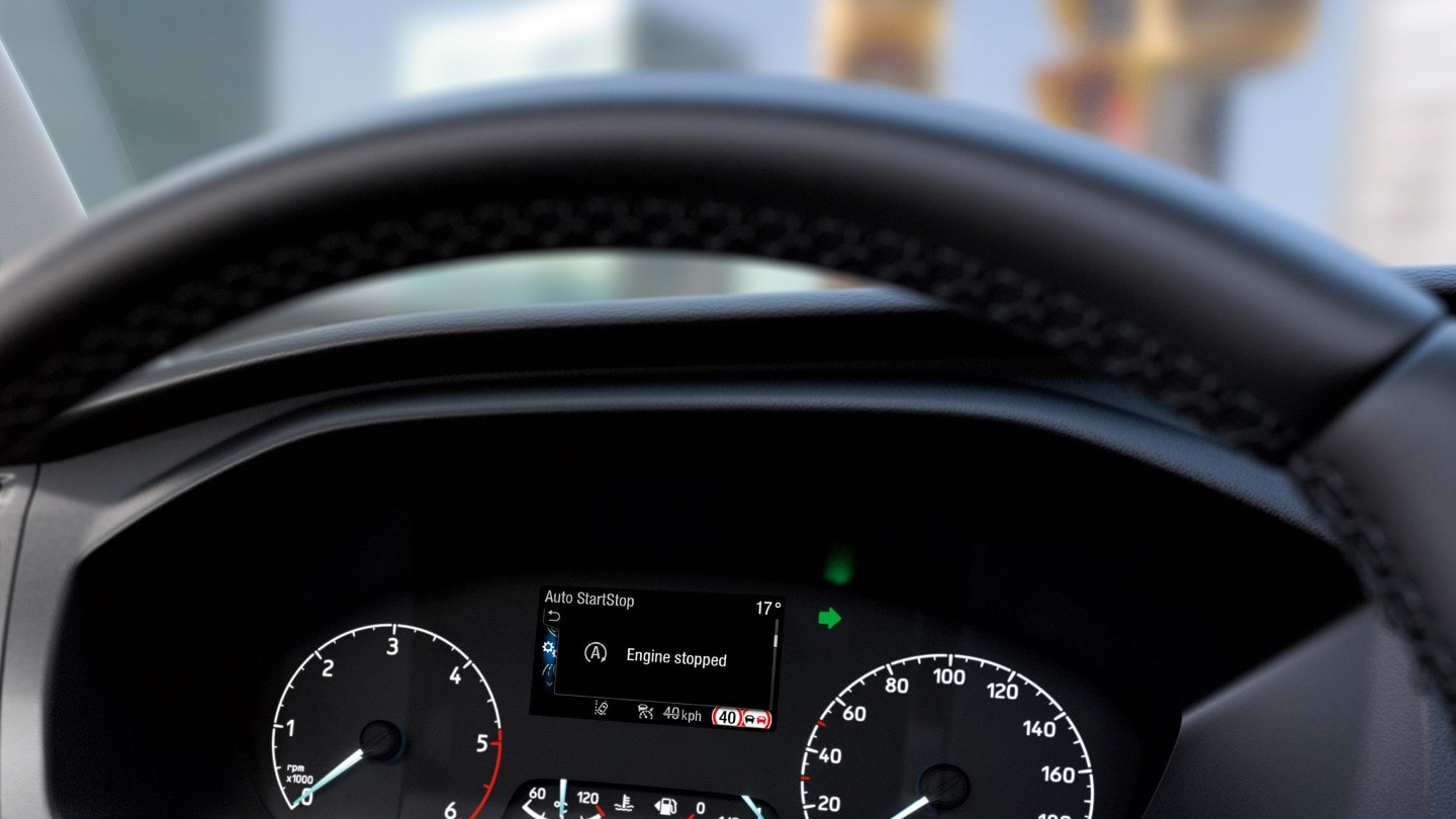 Ford Tourneo Custom Ausschnitt Start-Stopp-System im Detail