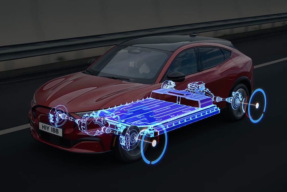 Ford Mustang Mach-E Battery system