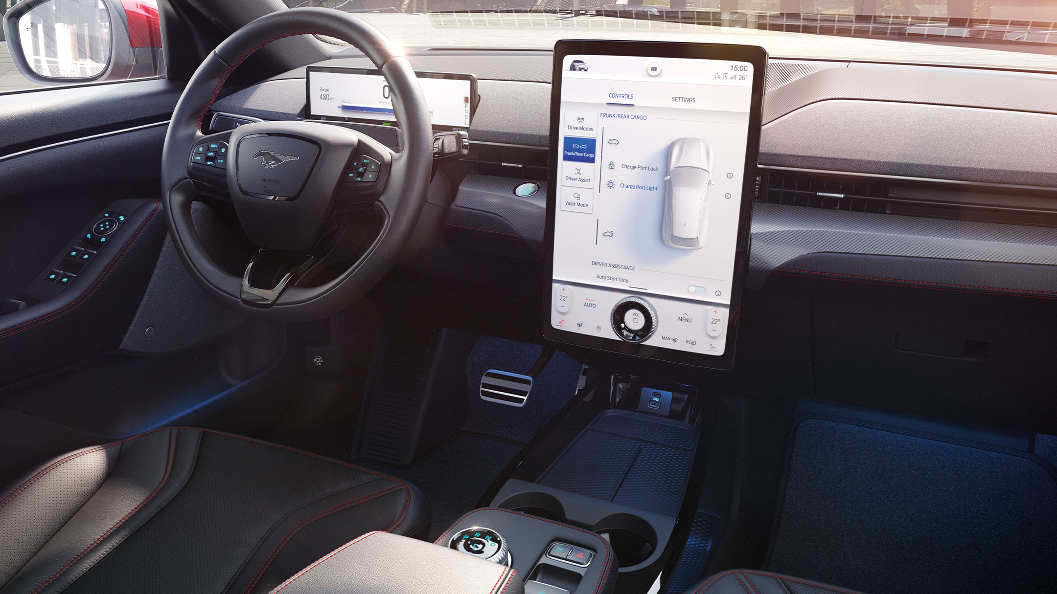 Ford Mustang Mach-E GT und Ford Sync 4.