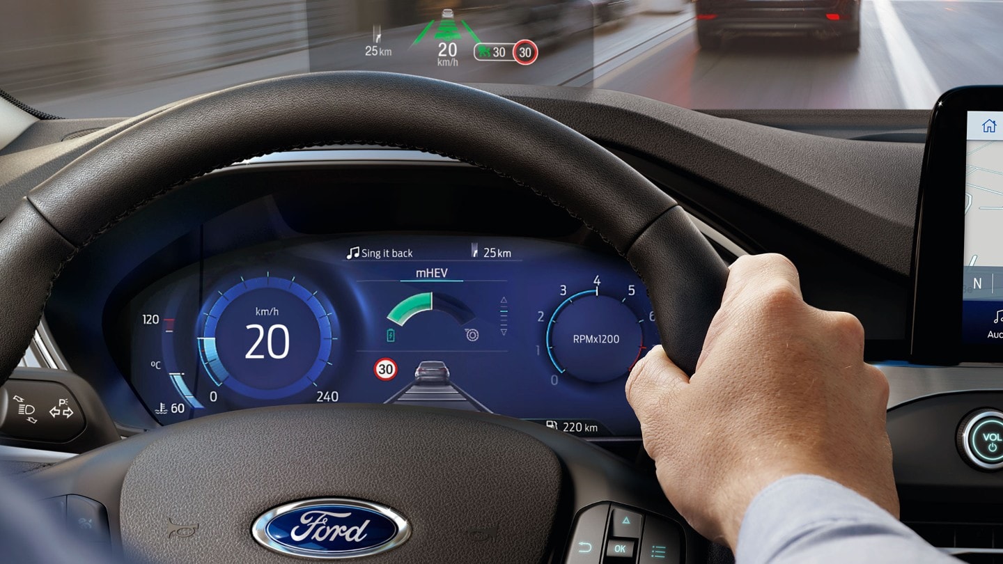 Ford Focus ST - Head-Up Display.