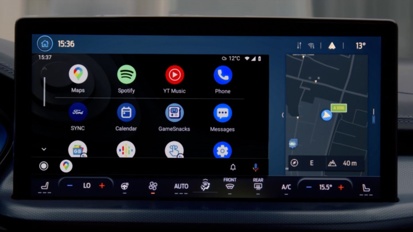 Ford Focus ST - Apple CarPlay und Android Auto.