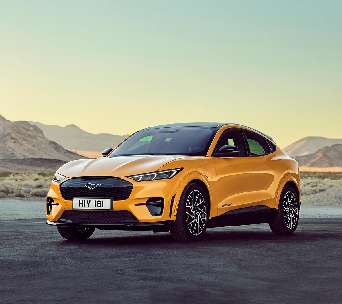 Der neue Ford Mustang MachE vollelektrisches SUV Ford DE