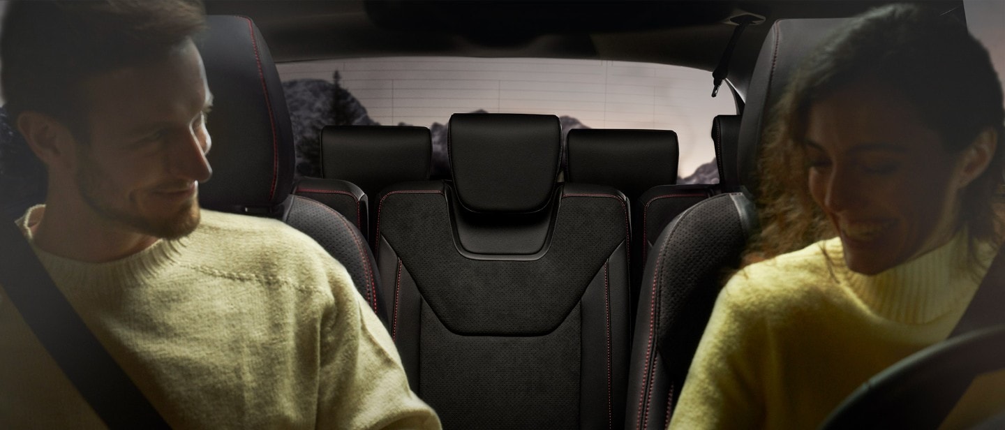 Ford S-MAX Hybrid interior seats view