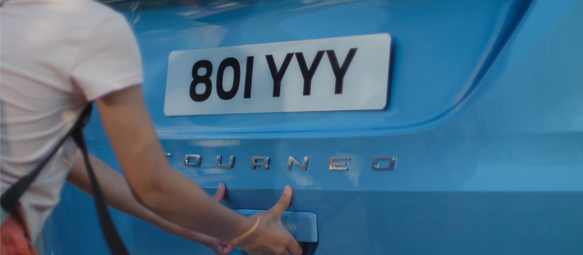 Elektrische Schließhilfe des Ford Tourneo Connect