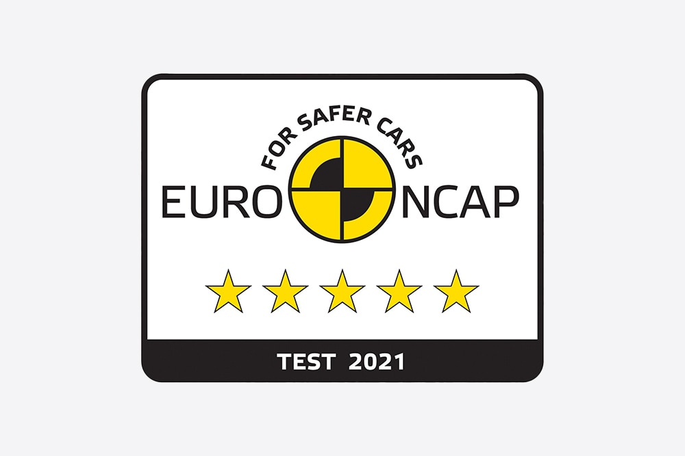 Euro NCAP '5 Sterne' Symbol
