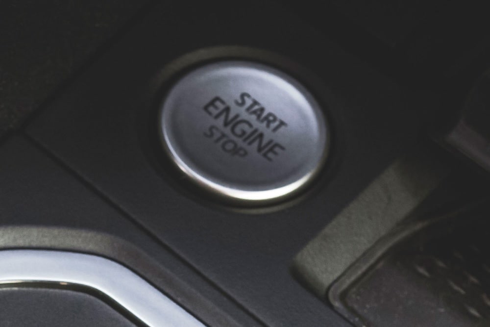 Das Ford Keyfree-System des Ford Tourneo Connect auf dem Armaturenbrett.