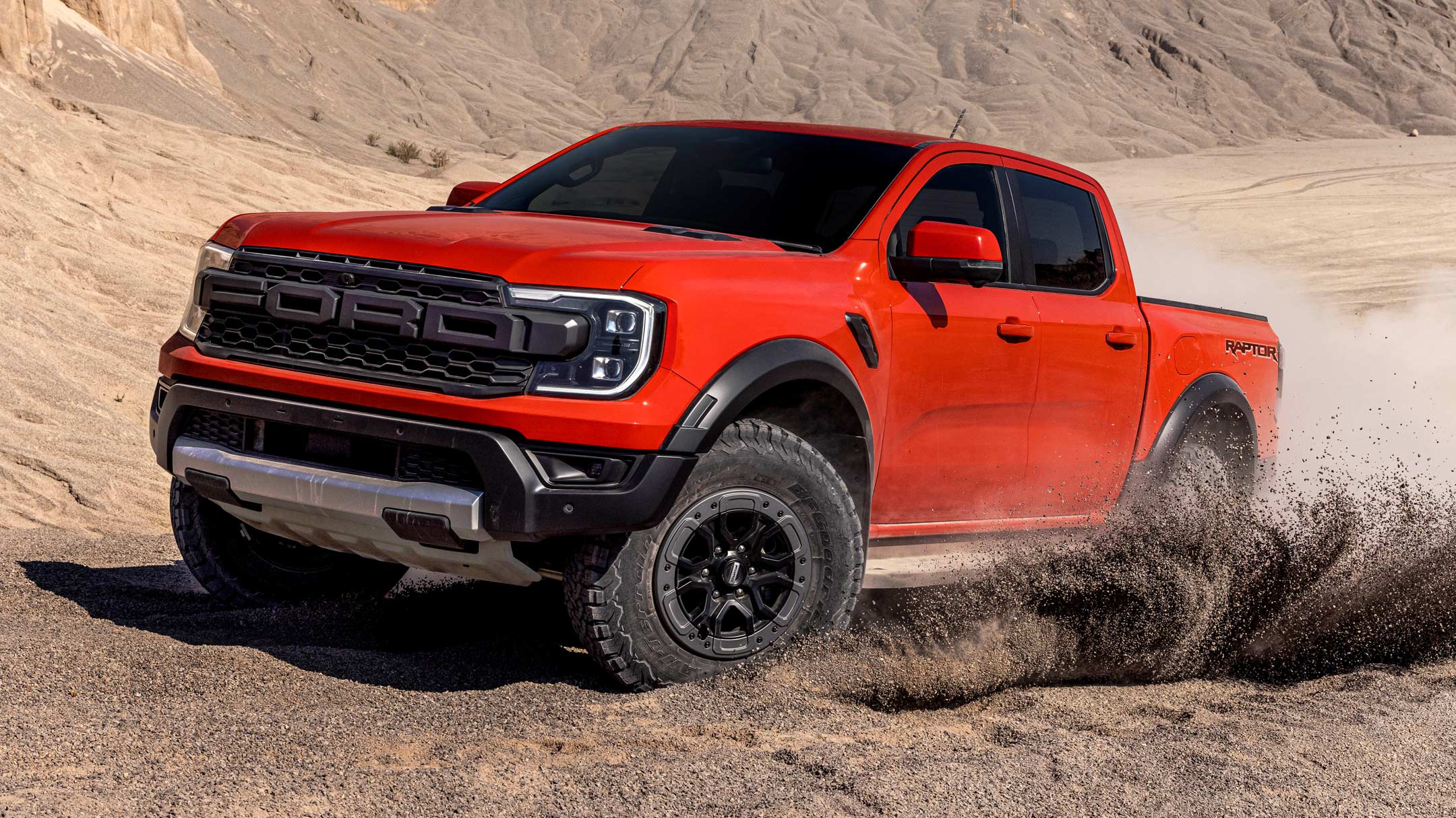 Ford Ranger Raptor Baja Modus