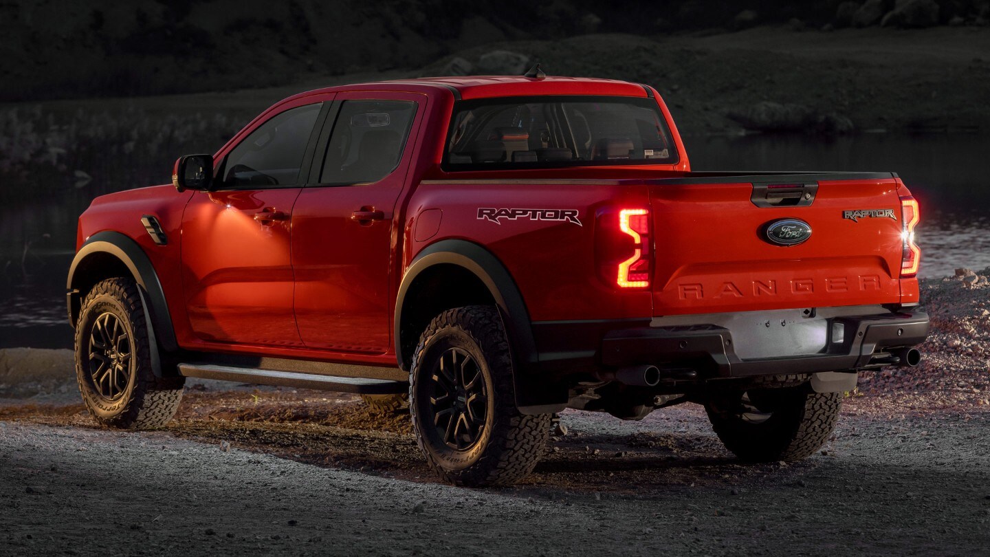 Der Ford Ranger Raptor - Zentraler Touchscreen mit 12 Zoll