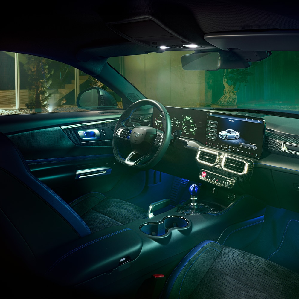 Ford Mustang Dark Horse interior
