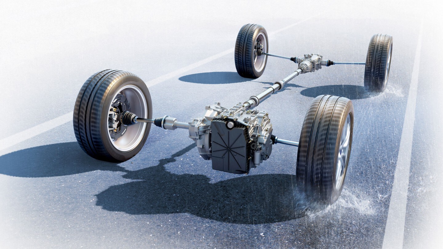 Ford Galaxy Hybrid Intelligenter Allradantrieb Animation Film