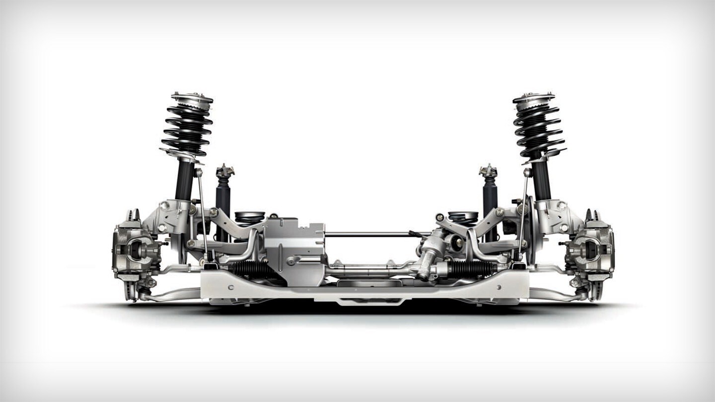 Ford Galaxy Hybrid Multilink-Schwertlenker-Hinterachse