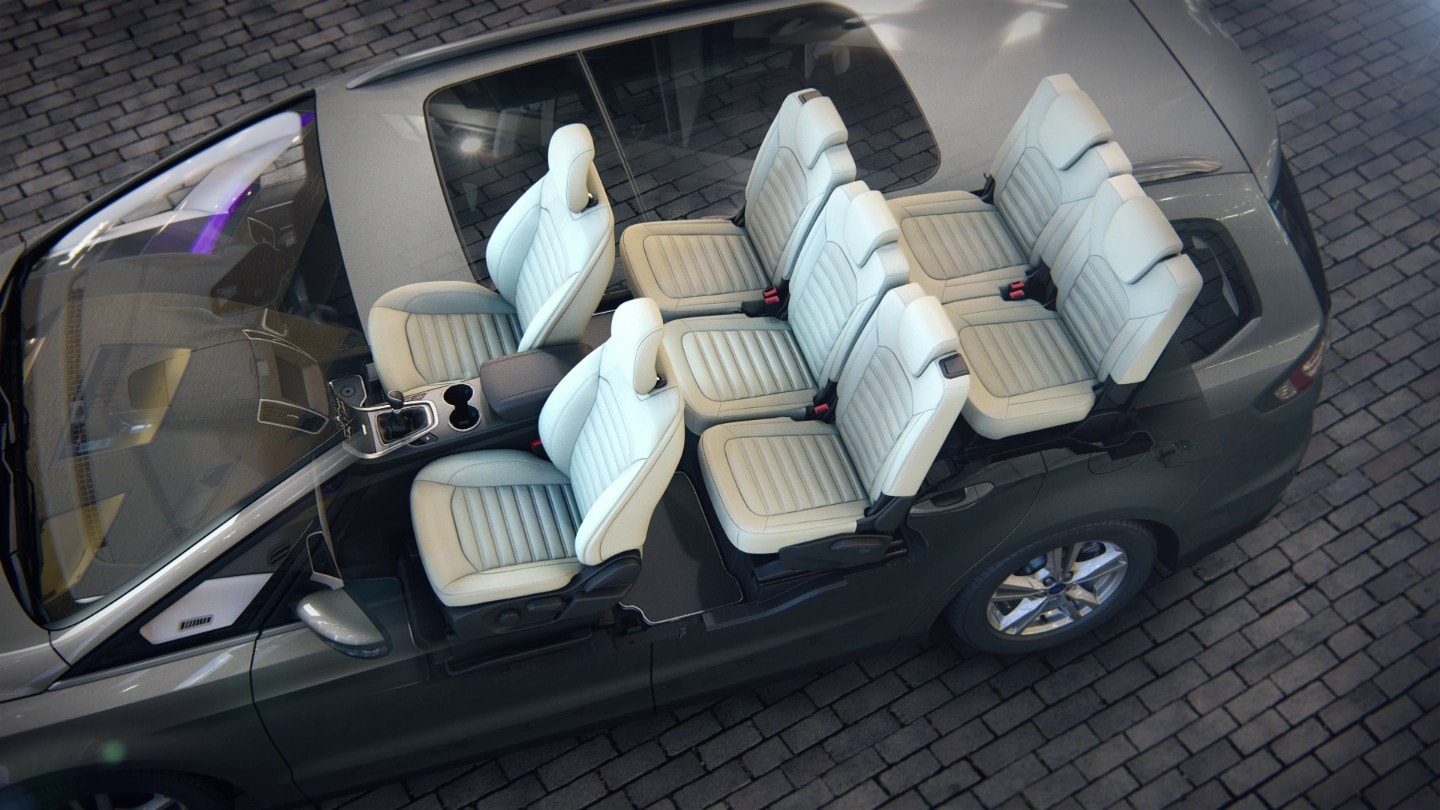 Ford Galaxy Easy FoldFlat System Animation Film