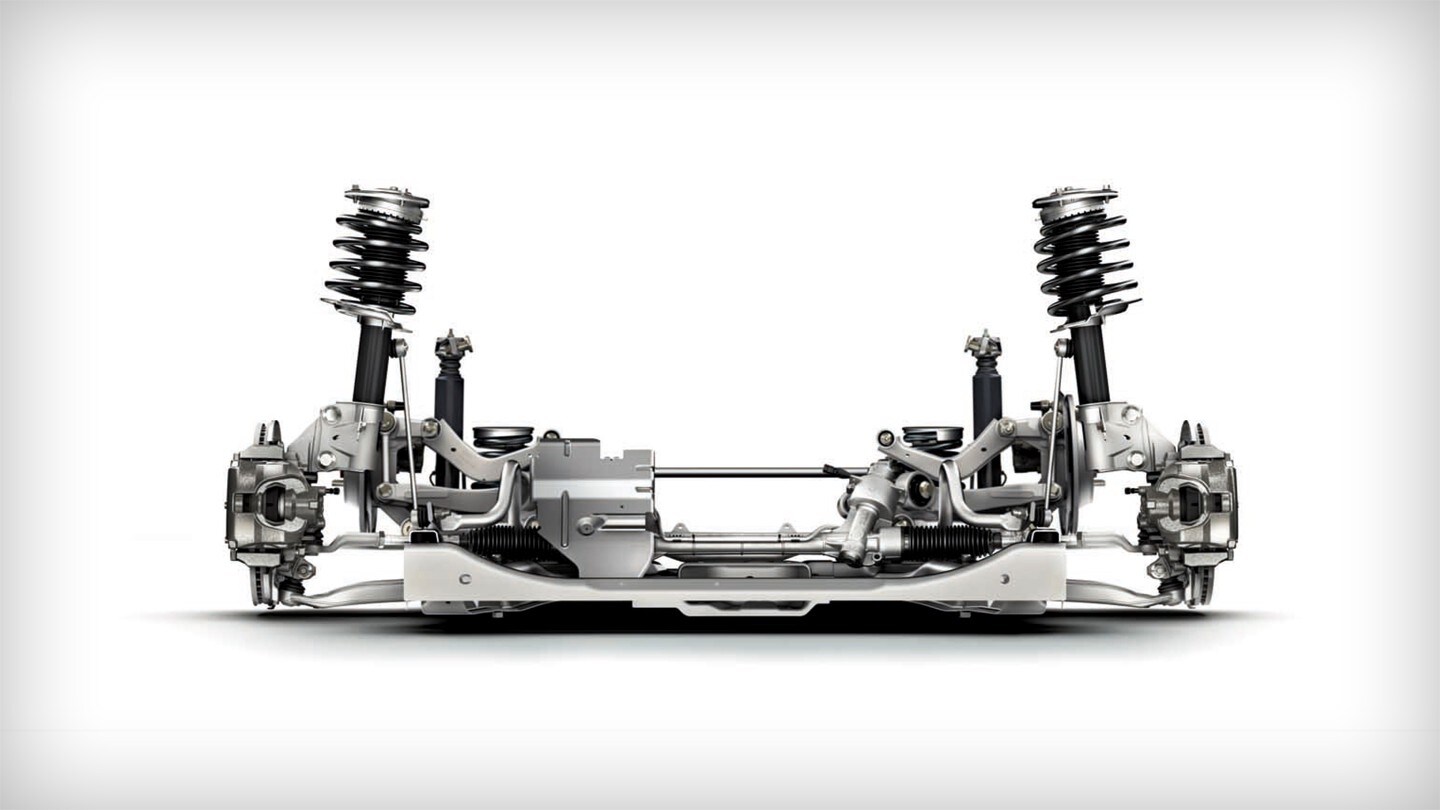 Ford S-MAX Hybrid Detailansicht Multilink-Schwertlenker-Hinterachse