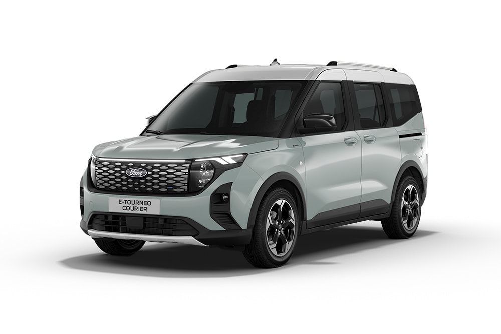 Ford E-Tourneo Courier Active-Ausstattung in Grau