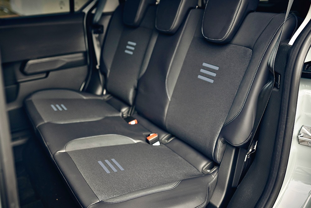 Ford E-Tourneo Courier Active Rücksitze