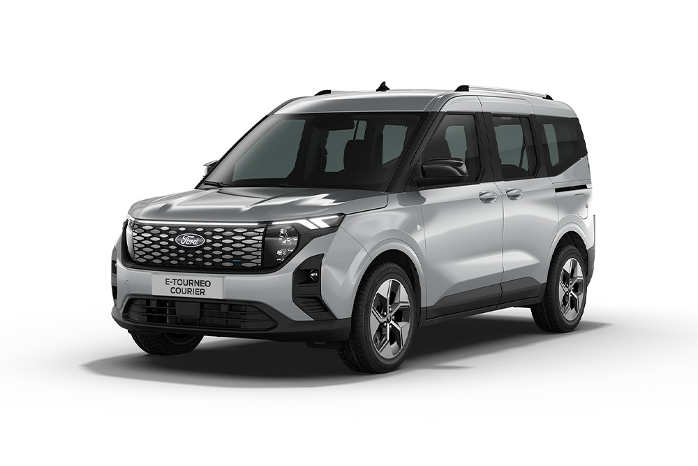 Ford E-Tourneo Courier Titanium-Ausstattung in Grau