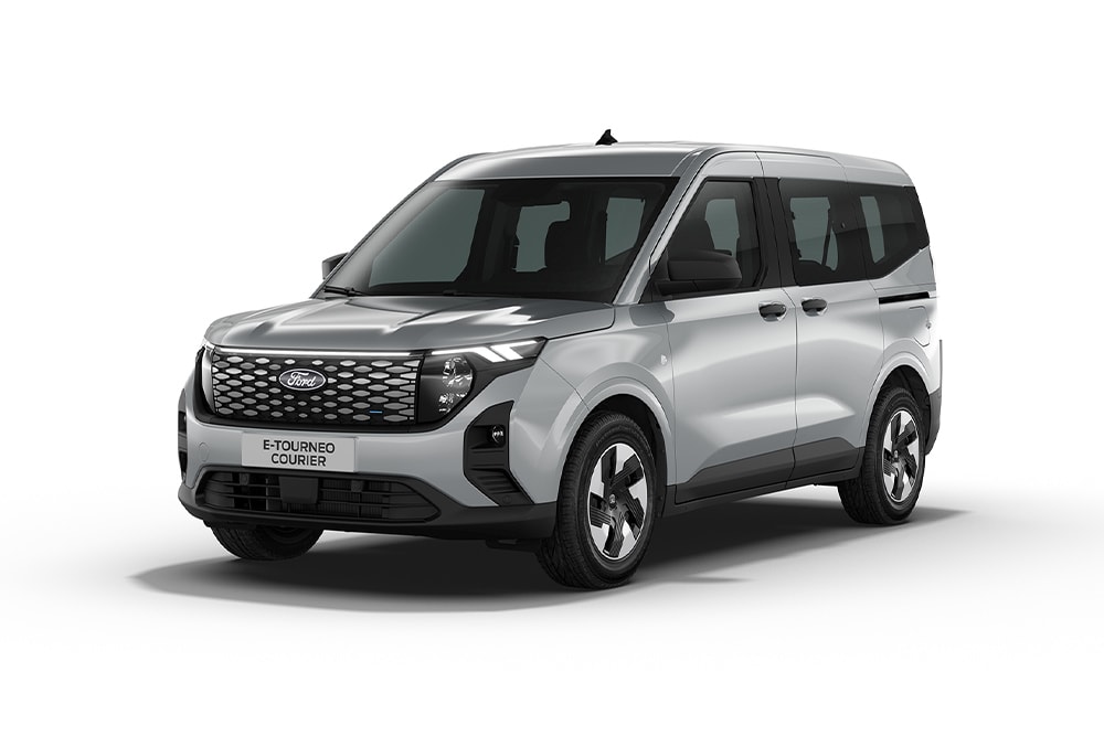 Ford E-Tourneo Courier in Silber