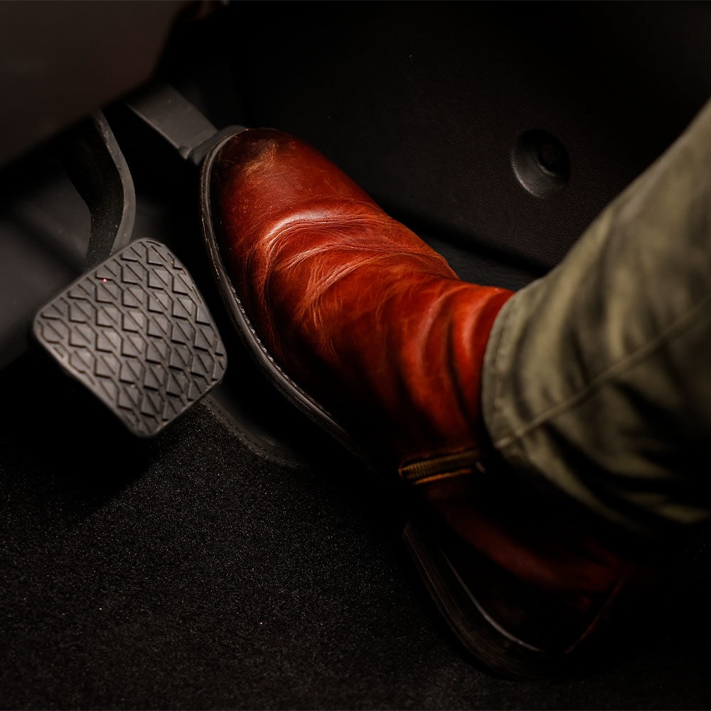 Ford E-Tourneo Courier Detailansicht Pedalbereich