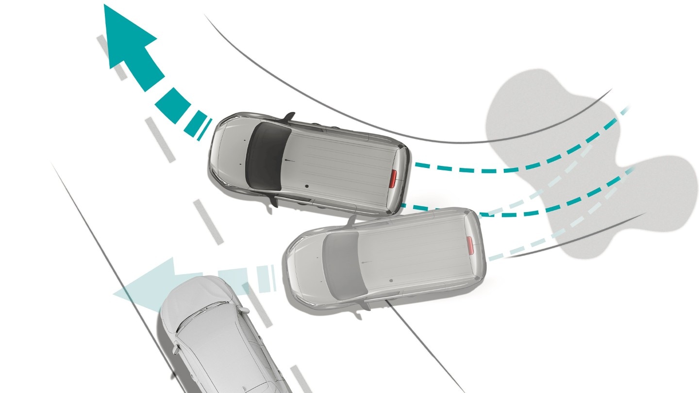 Ford Transit Connect ESP Illustration