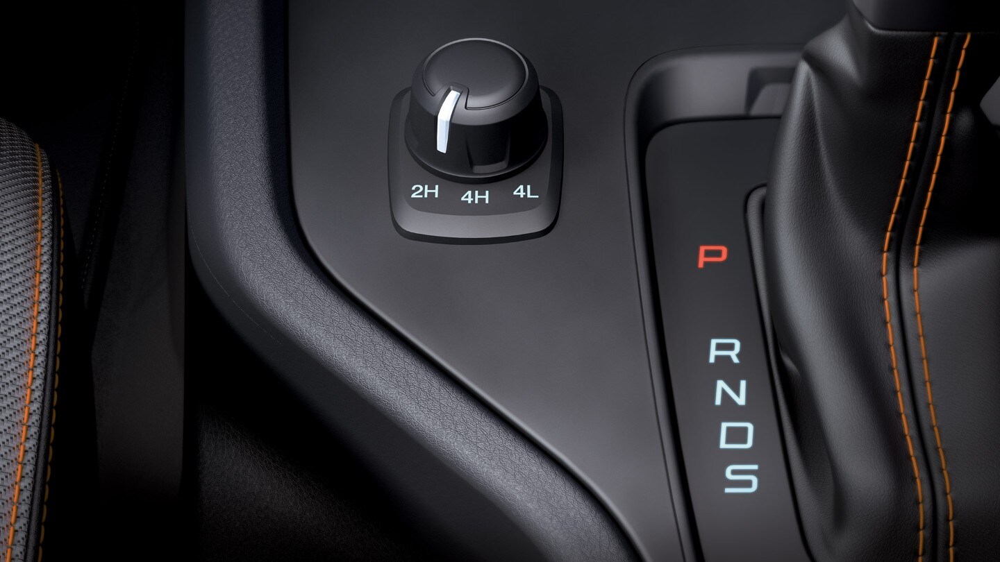 Ford Ranger Innenraumschuss Automatikgetriebe im Detail