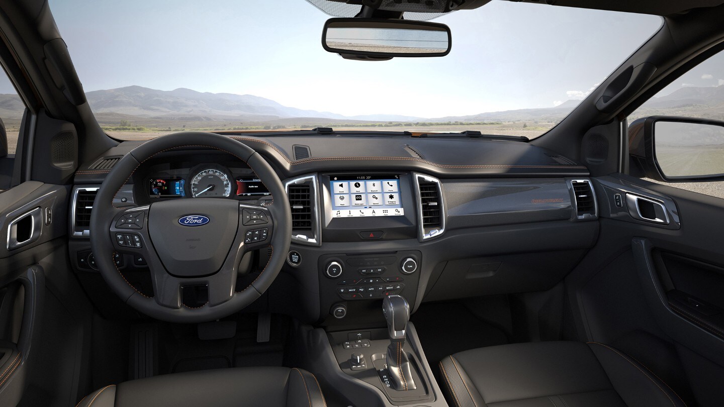 Ford Ranger Innenraumschuss Fahrerkabine mit Multifunktionsdisplay