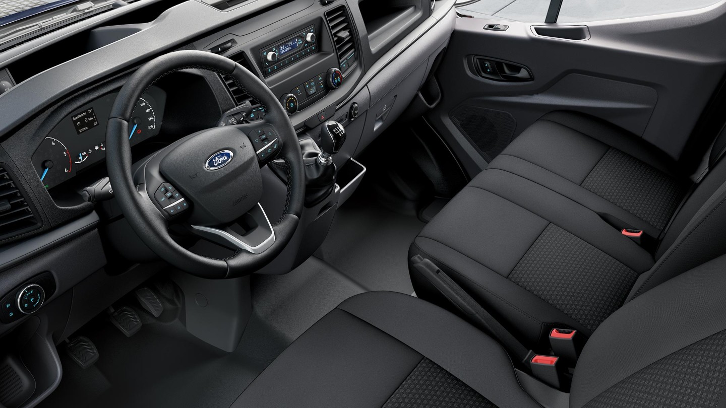 Ford Transit Fahrgestell Innenraumschuss Fahrerkabine von Fahrerseite