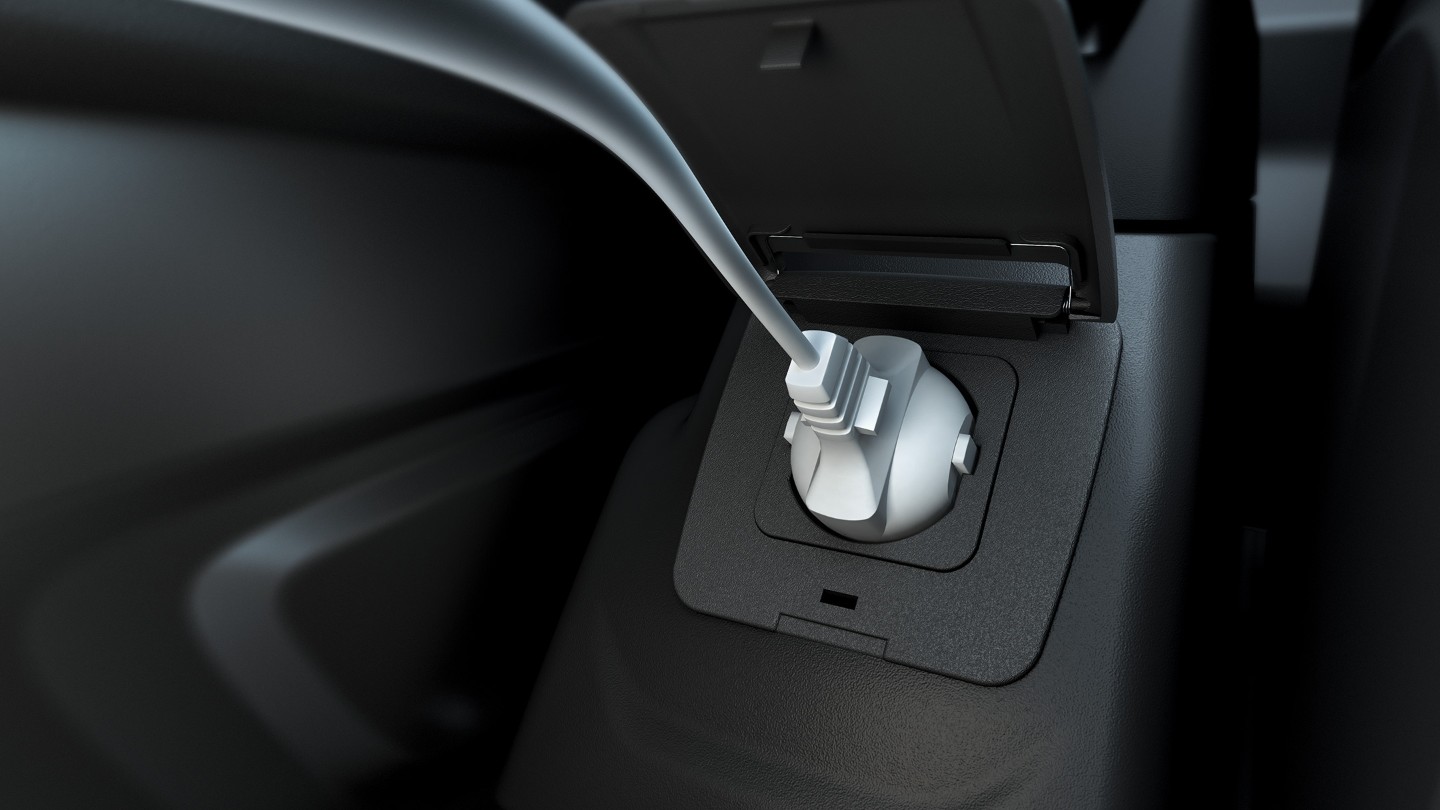 Ford Transit Transporter Innenraum Steckdose Arbeit